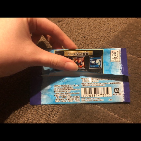 *6 for $10!* Jujutsu Kaisen Sticker Seal Pack Blind Bag Anime Ensky Shounen Jump - Picture 6 of 9